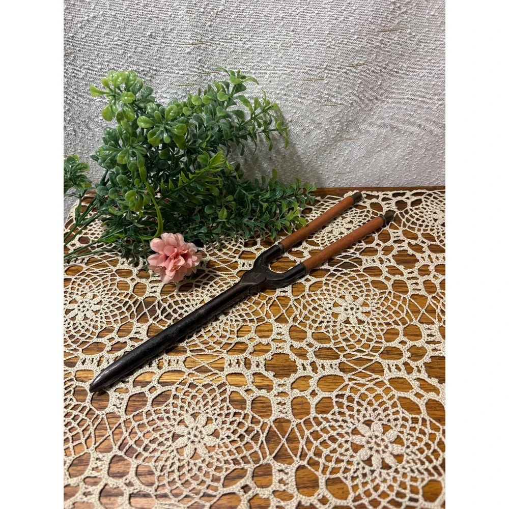 Antique Adoration No 250 Germany Hair Curling Tongs Waving Iron